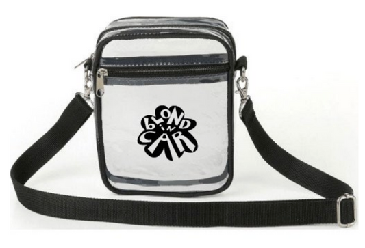Clear Blond in Car Logo Zipper Bag
