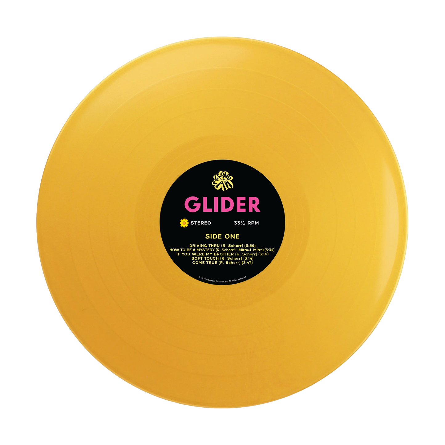 [PRE-ORDER] GLIDER Limited Edition Golden Vinyl