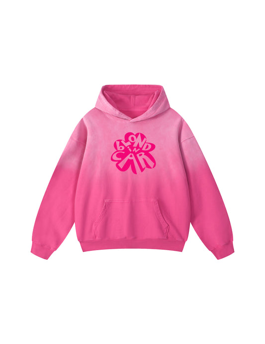 Pink Ombre Logo Hoodie